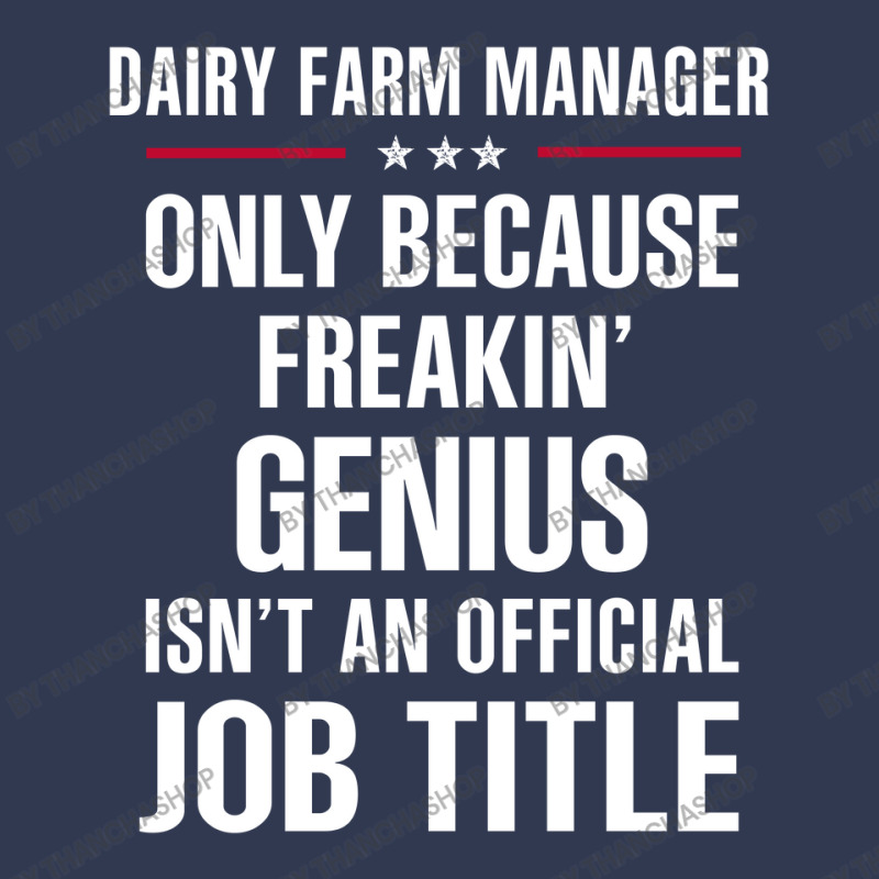 Gift For Freakin' Genius Dairy Farm Manager Basic T-shirt | Artistshot