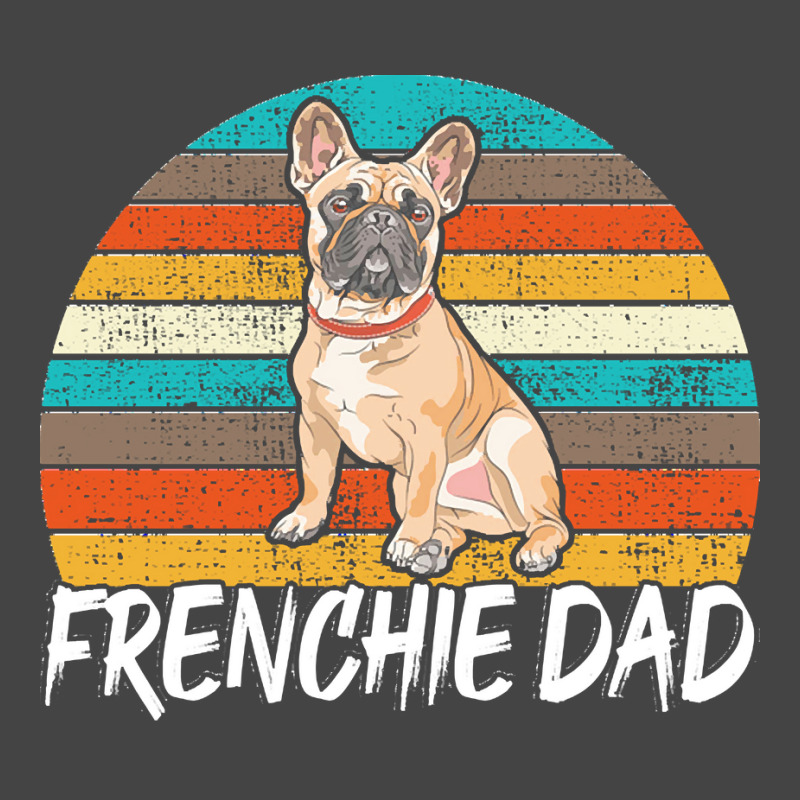 Frenchie Dad Gift T  Shirt Frenchie Dad Cool Retro Vintage French Bull Basic T-shirt | Artistshot