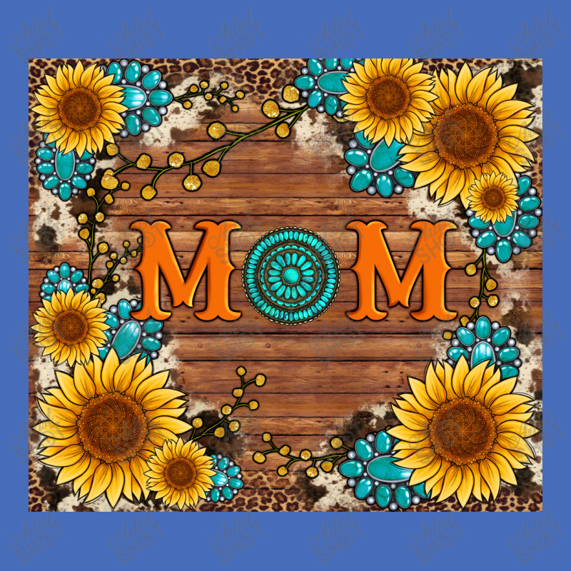 Sunflower Gemstone And Mom With Cowhide Basic T-shirt | Artistshot