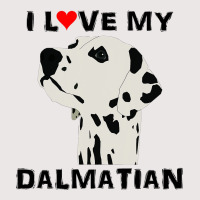 I Love My Dalmatian Pet Lover Dog Puppy Canine 3 Pocket T-shirt | Artistshot