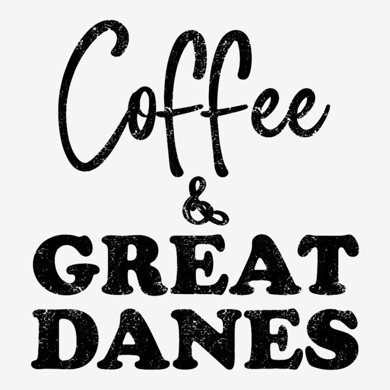 Great Dane Dad Coffee Funny Dog Top Tee Giant Dog  Landscape Canvas Print | Artistshot