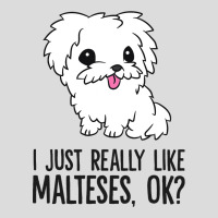 I Just Really Like Malteses Ok Cute Maltese Dog Men's Polo Shirt | Artistshot