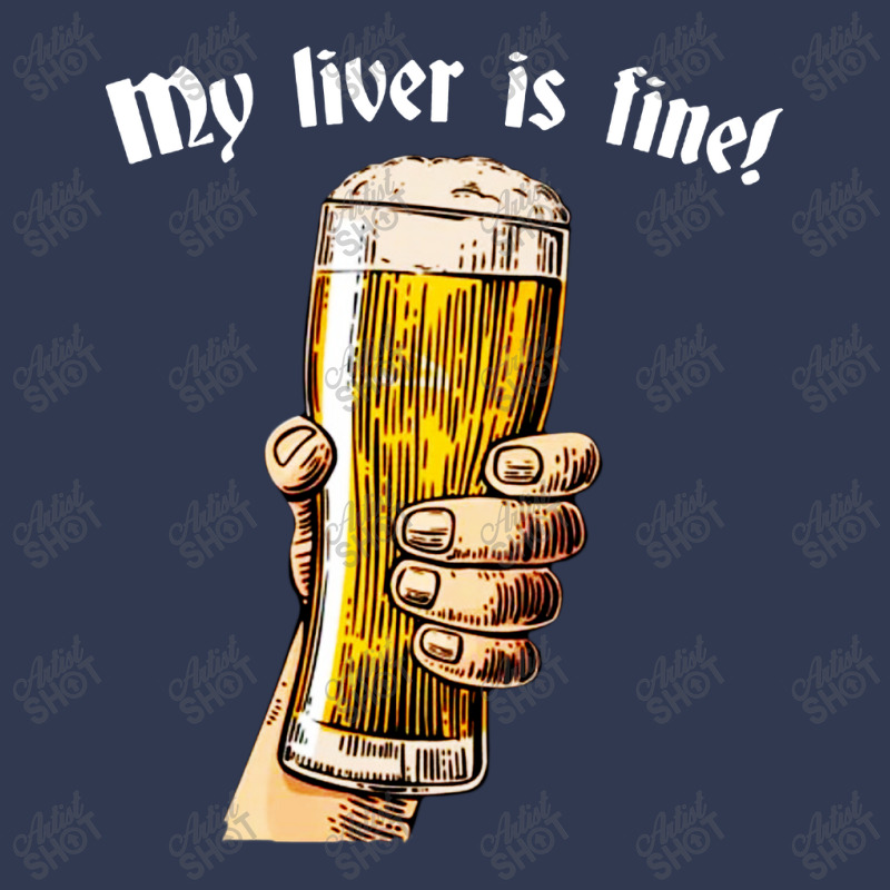 My Liver Is Fine Basic Youth T-shirt | Artistshot