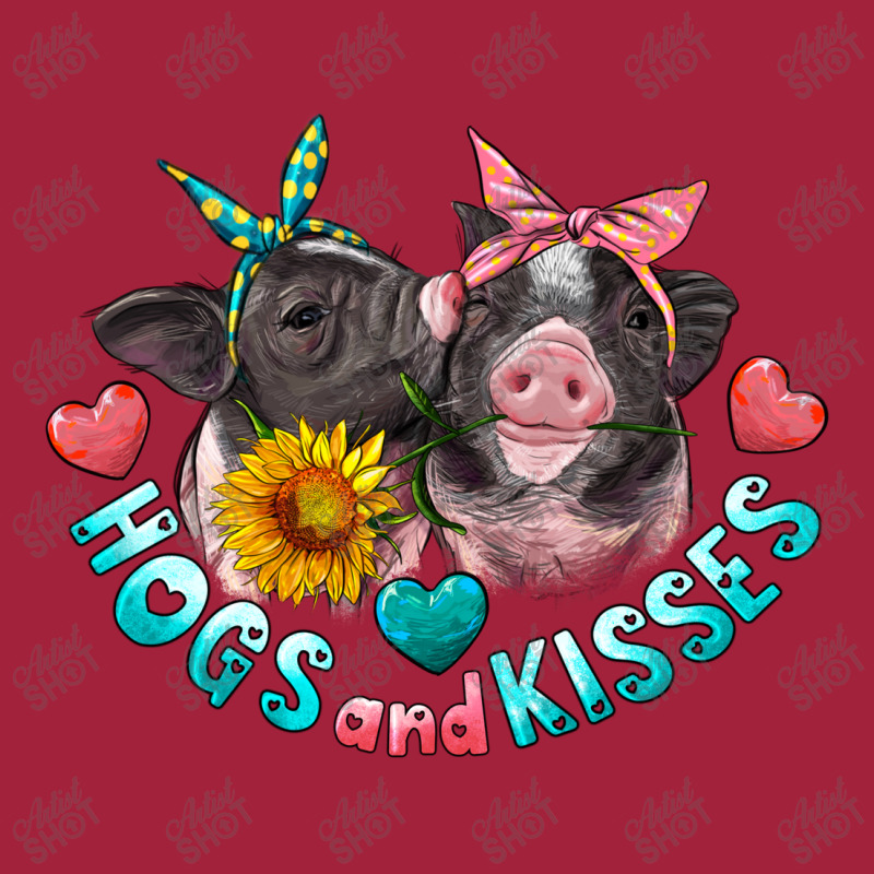 Hogs And Kisses Pigs Basic Youth T-shirt | Artistshot