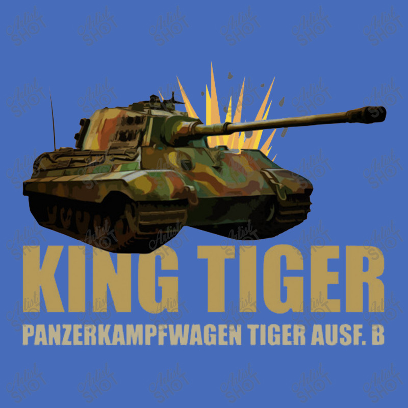 King Tiger Ii Panzer Tank World War Two German Army   Tiger Tank Basic Youth T-shirt by kudaponijengkulit | Artistshot