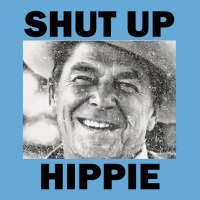 Ronald Reagan Says Shut Up Hippie Basic Youth T-shirt | Artistshot