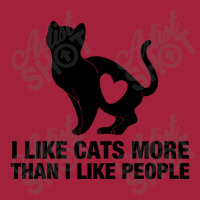 I Like Cats More Than I Like People Basic Youth T-shirt | Artistshot