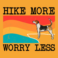 Hike More Worry Less English Foxhound Graphic Hiki Basic T-shirt | Artistshot