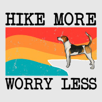 Hike More Worry Less English Foxhound Graphic Hiki Hoodie & Jogger Set | Artistshot