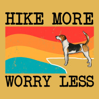 Hike More Worry Less English Foxhound Graphic Hiki Vintage Hoodie And Short Set | Artistshot