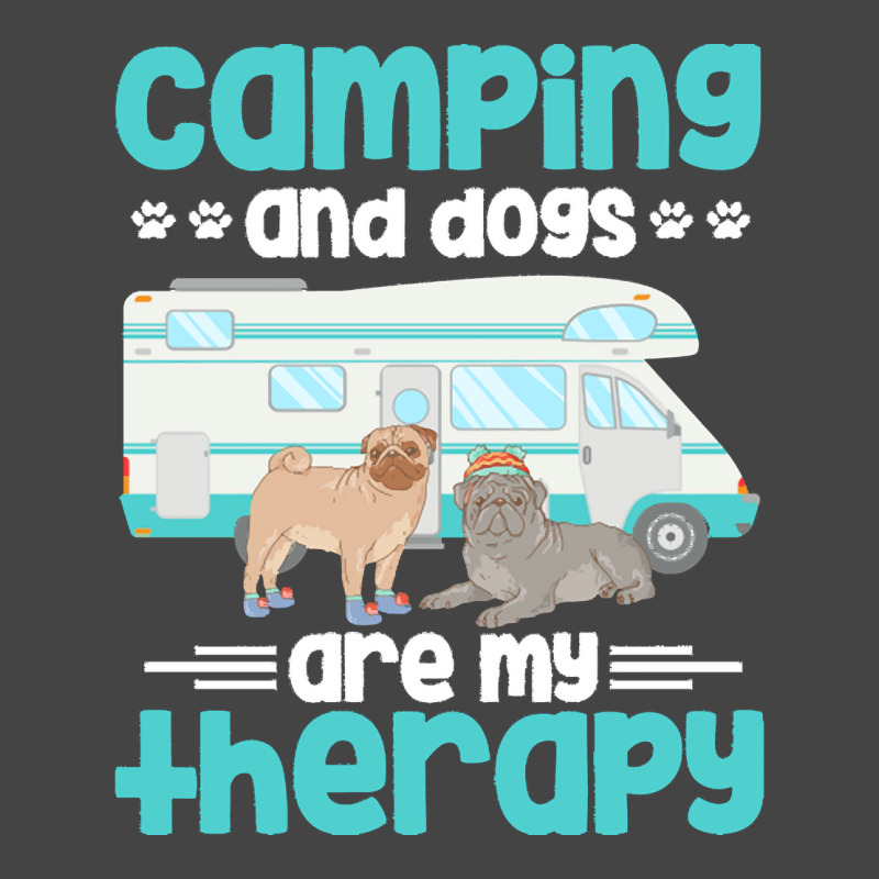 Therapy Apparel Apparel T  Shirt Camping And Dogs Are My Therapy T  Sh Basic Youth T-shirt by corrinebeer640 | Artistshot