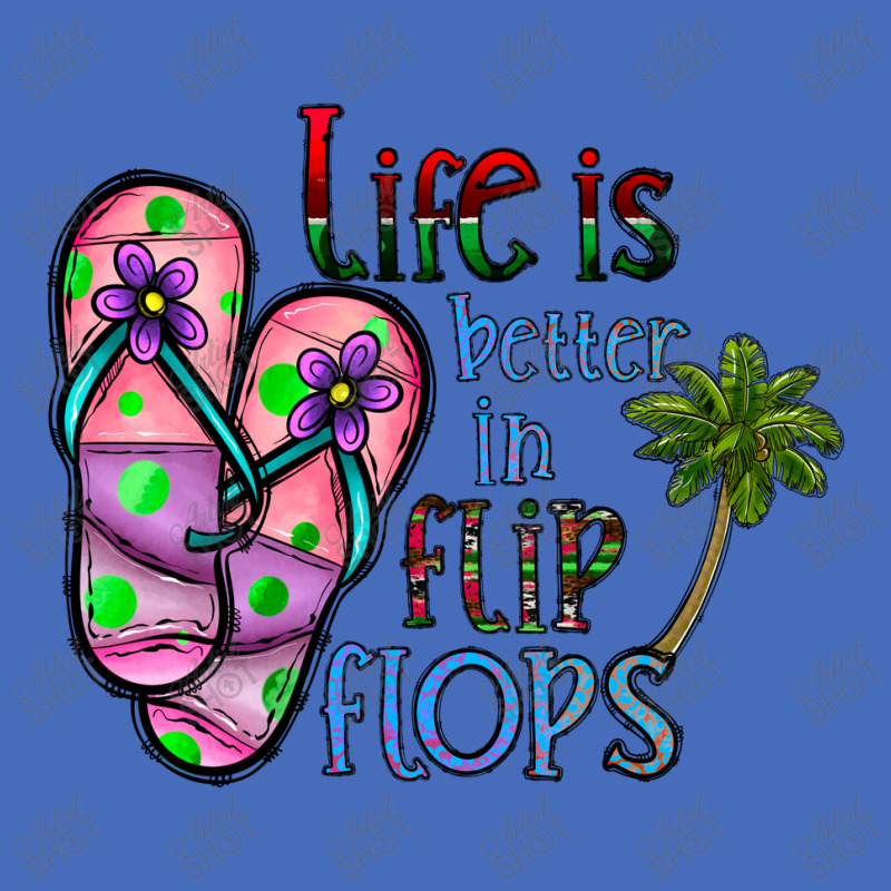 Life Is Better İn Flip Flops Basic Youth T-shirt | Artistshot