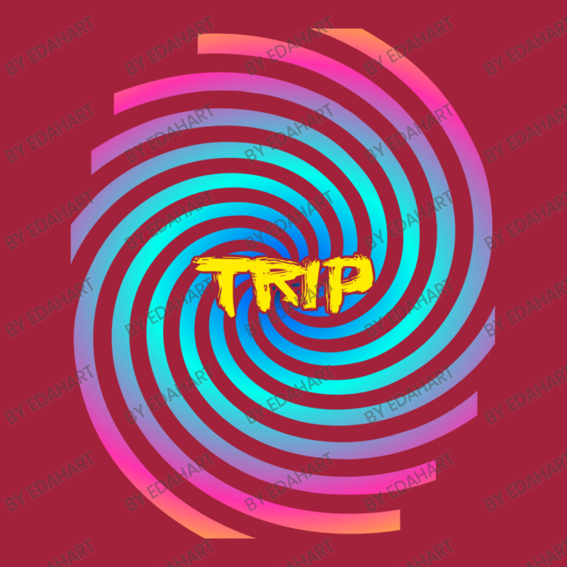 Psychedelic Rainbow Circle Trip Spiral Hypnotising Basic Youth T-shirt by EdahArt | Artistshot