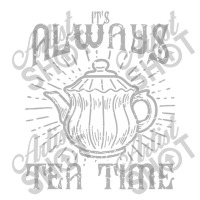 It's Always Tea Time, Vintage Retro Design Raglan Crop Top | Artistshot