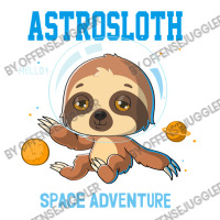 Bear Sloth Astronaut Space Adventure Cartoon Hand Drawing 278 Polar Pa Raglan Crop Top | Artistshot