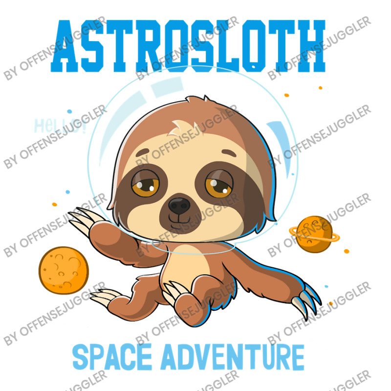 Bear Sloth Astronaut Space Adventure Cartoon Hand Drawing 278 Polar Pa Raglan Crop Top by offensejuggler | Artistshot