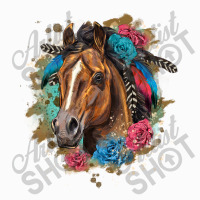 Quarter Horse Floral Raglan Crop Top | Artistshot