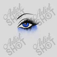 Black The Blue Eyes Cute Women's Triblend Scoop T-shirt | Artistshot