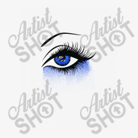 Black The Blue Eyes Cute Ladies Fitted T-shirt | Artistshot