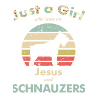 Dog Just A Girl Who Runs On Jesus And Schnauzers Puppy Pet Paw Raglan Crop Top | Artistshot