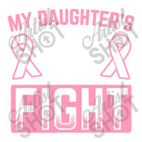 My Daughter's Fight Is My Fight Raglan Crop Top | Artistshot