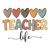 Teacher Life Is A Work Of Heart Men Women Teacher T Shirt Raglan Crop Top | Artistshot