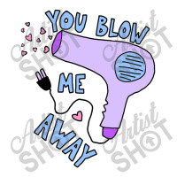 You Blow Me Away Hairdryer Raglan Crop Top | Artistshot