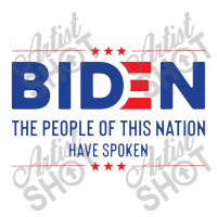 Biden The People Of This Nation Have Spoken Raglan Crop Top | Artistshot