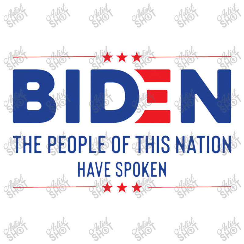 Biden The People Of This Nation Have Spoken Raglan Crop Top by makroniasin | Artistshot