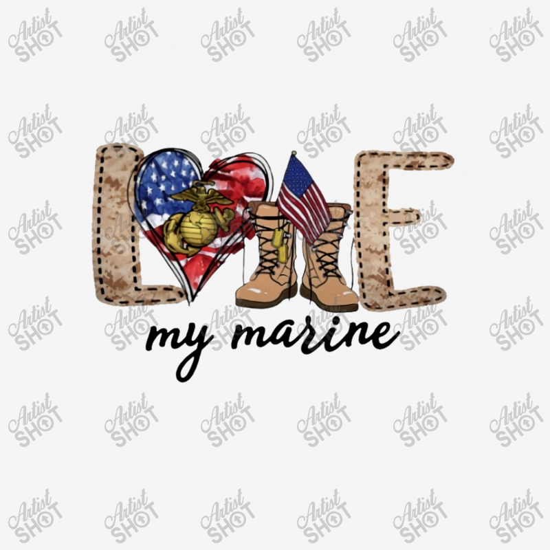 Love My Marine 4th Of July American Flag Classic T-shirt by hoainv | Artistshot