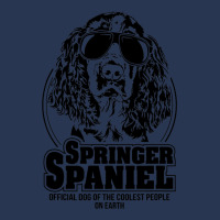 Funny Springer Spaniel Coolest People Dog Saying D Ladies Denim Jacket | Artistshot