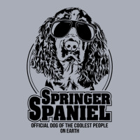 Funny Springer Spaniel Coolest People Dog Saying D Tank Dress | Artistshot