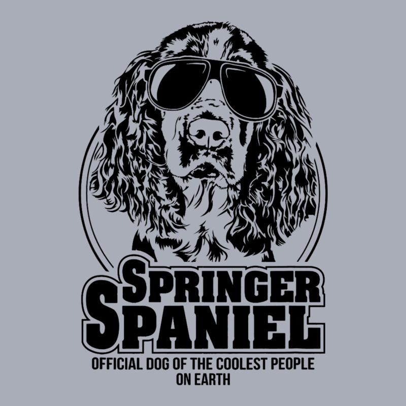 Funny Springer Spaniel Coolest People Dog Saying D Tank Dress by ARTHURDINES | Artistshot