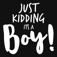 Just Kidding Its A Boy 3 Face Mask Rectangle | Artistshot
