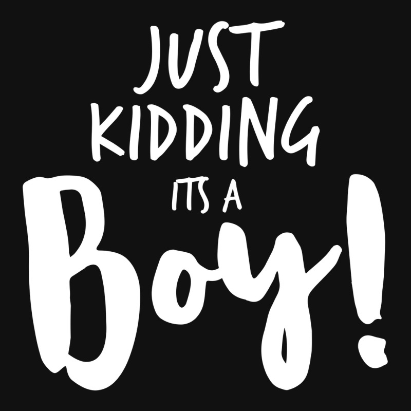 Just Kidding Its A Boy 3 Face Mask Rectangle | Artistshot
