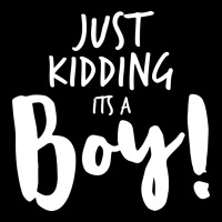 Just Kidding Its A Boy 3 V-neck Tee | Artistshot