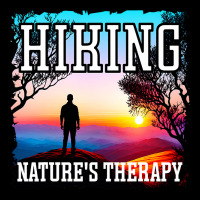 Hiking Natures Therapy Sunset Hiking Legging | Artistshot