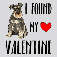 I Found My Valentine Day Miniature Schnauzer Dog L Women's Triblend Scoop T-shirt | Artistshot