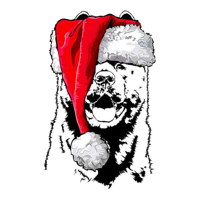 Funny Santa American Akita Christmas Dog Mom Dog Sticker | Artistshot