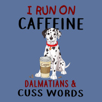 Funny Dog Gift I Run On Caffeine Dalmatians Cuss W Lightweight Hoodie | Artistshot