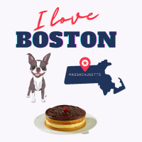 I Love Boston Massachusetts Terrier Creme Pie Funn Tank Top | Artistshot