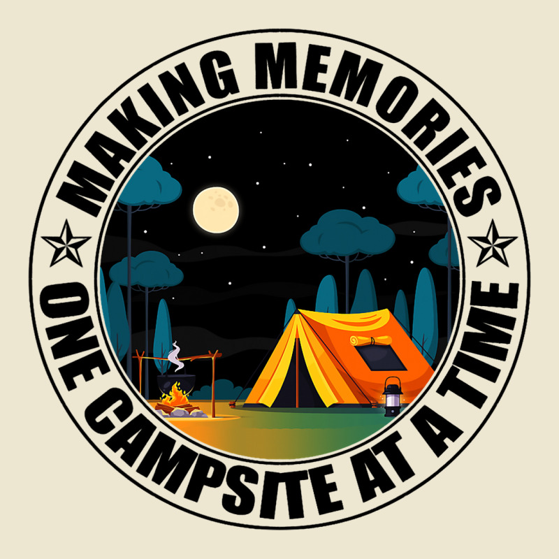 Happy Camping Making Memories One Campsite At A Ti Cropped Hoodie by ArtemiCranfor | Artistshot