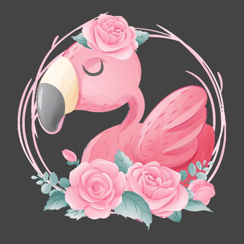 Flamingo T  Shirt Cute Dreaming Pink Flamingo Floral T  Shirt Basic T-shirt | Artistshot