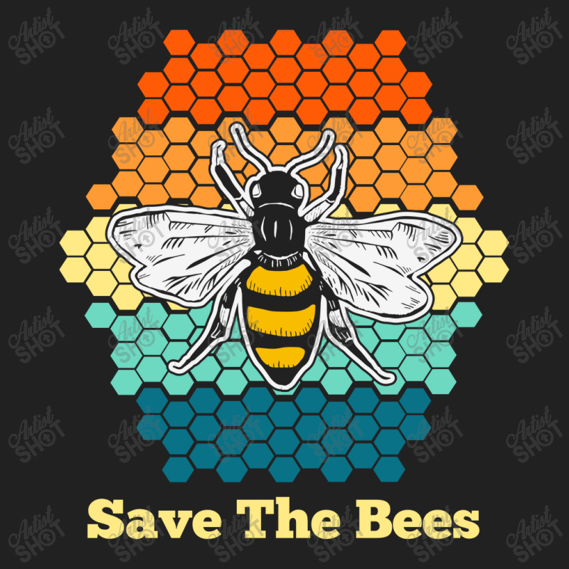 Save The Bees – Honey Bee Basic T-shirt | Artistshot