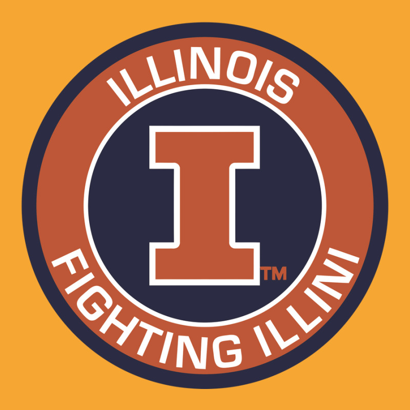 Illinois Fighting Illini Basic T-shirt by rioukiko | Artistshot