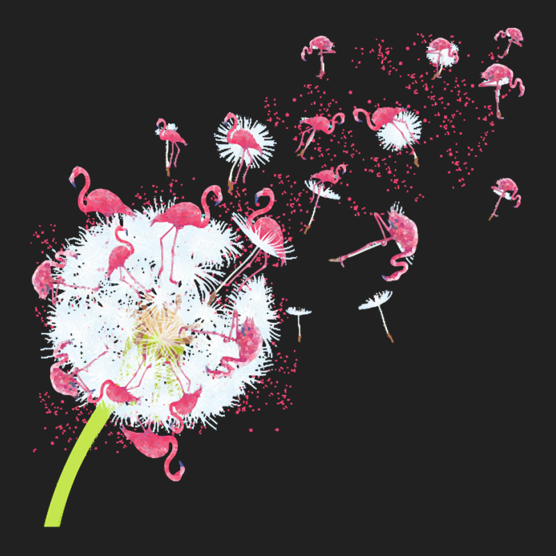 Dandelion T  Shirt Dandelion Flamingo Cute Flamingos T  Shirt Basic T-shirt by brekkeelton | Artistshot