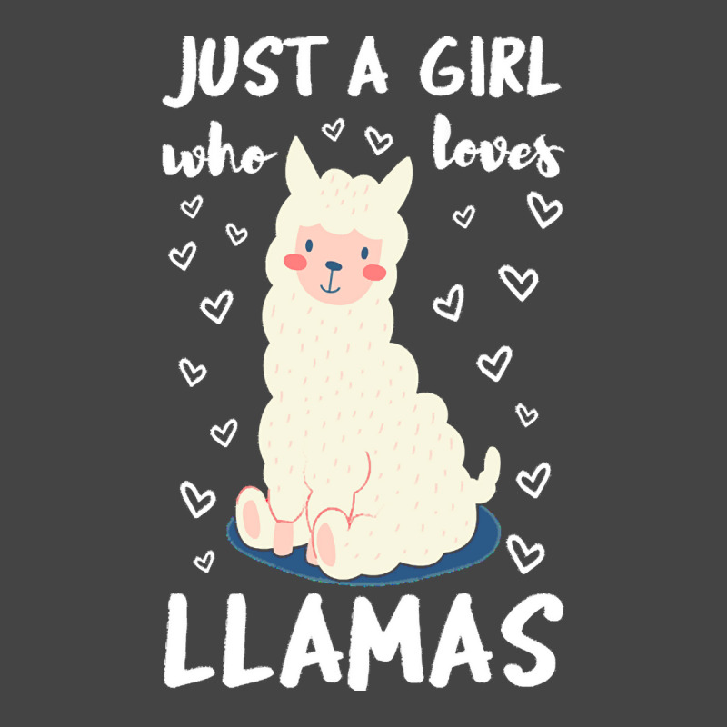 Just A Girl Who Loves Llamas T  Shirt Just A Girl Who Loves Llamas I V Basic T-shirt | Artistshot