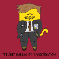 Feline Bureau Of Investigation Basic T-shirt | Artistshot