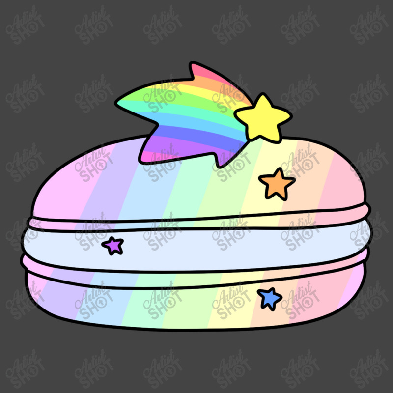 Rainbow Shooting Star Macaroon Basic T-shirt | Artistshot