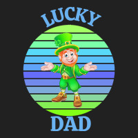 One Lucky Dad T  Shirtone Lucky Dad T  Shirt (1) Basic T-shirt | Artistshot